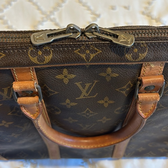 Authentic Louis Vuitton Monogram Briefcase Laptop Travel Bag Tote - Picture 8 of 16